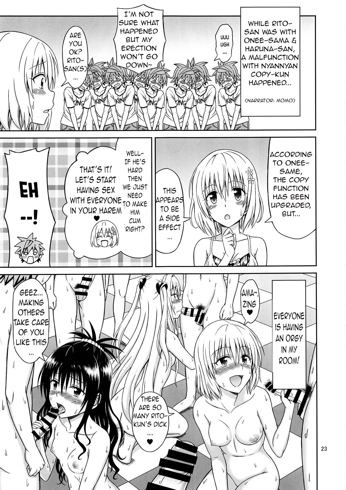 hentai manga To LOVE-Ru Girls